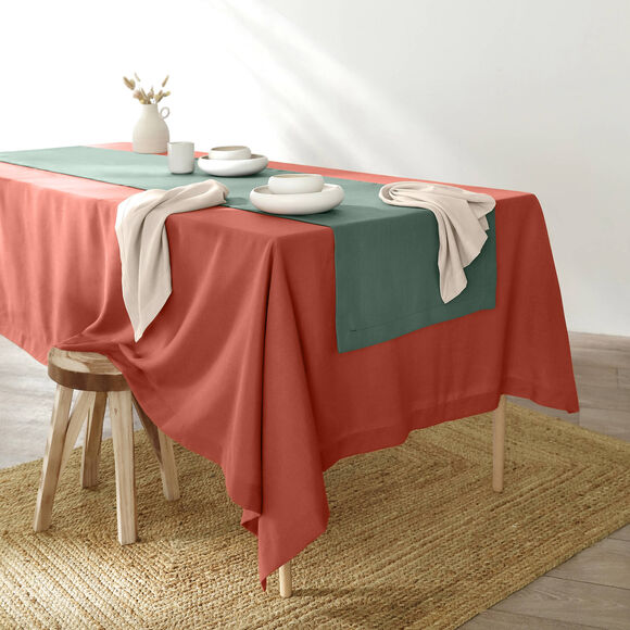 Nappe infroissable (terracotta)