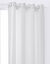 Rideau oeillets uni (blanc)