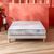 Matelas 520 ressorts ensachés Mérinos confort ferme H21 cm (blanc)