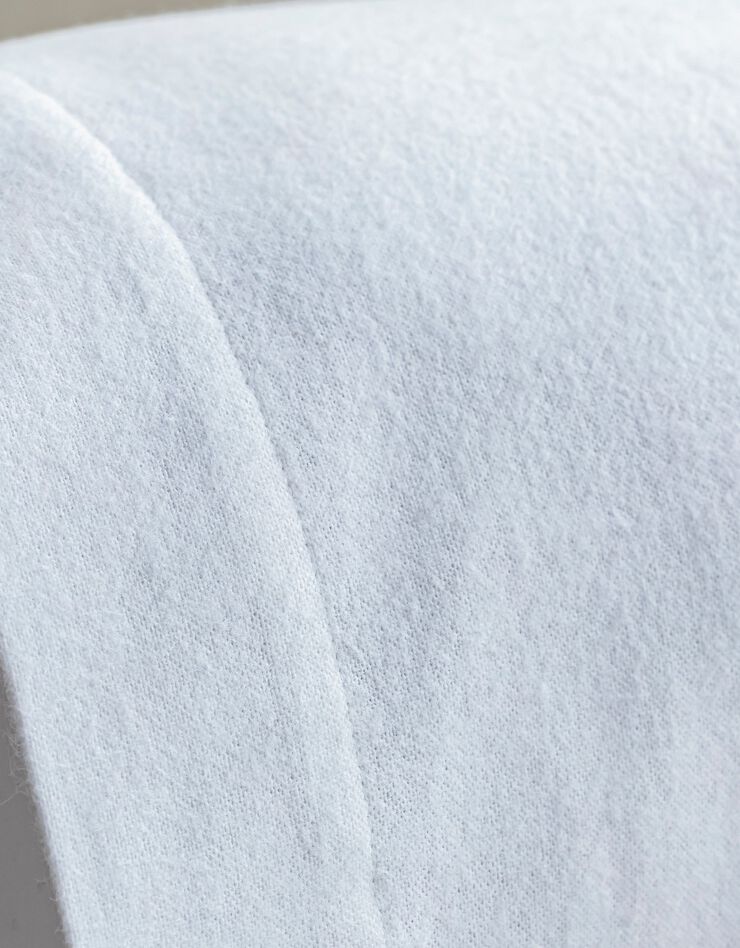 Sous-taie de traversin éponge imperméable anti-acariens Bi-ome® (blanc)