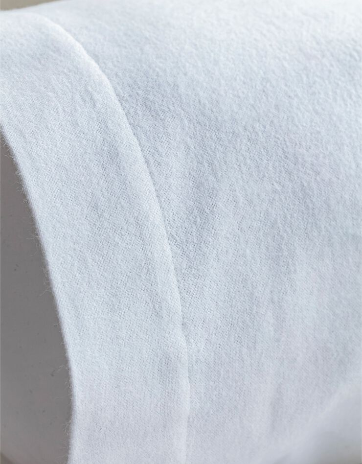 Sous-taie de traversin éponge imperméable anti-acariens Bi-ome® (blanc)