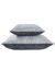Couette bicolore microfibre 500 g/m² (gris / anthracite)