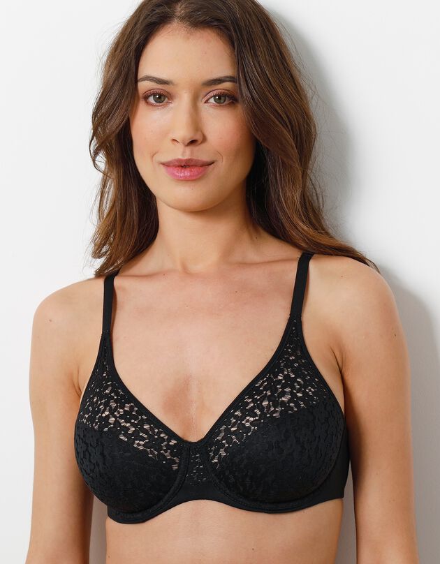 Soutien-gorge bonnets moulés Norah Easyfeel - avec armatures (noir)