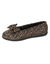 Ballerines ergonomiques imprim&eacute; peau de b&ecirc;te (marron / noir)