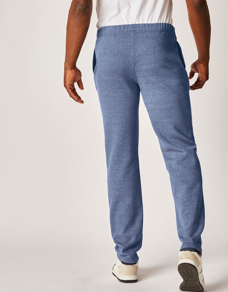 Pantalon loisirs molleton, bas droits (bleu jean)