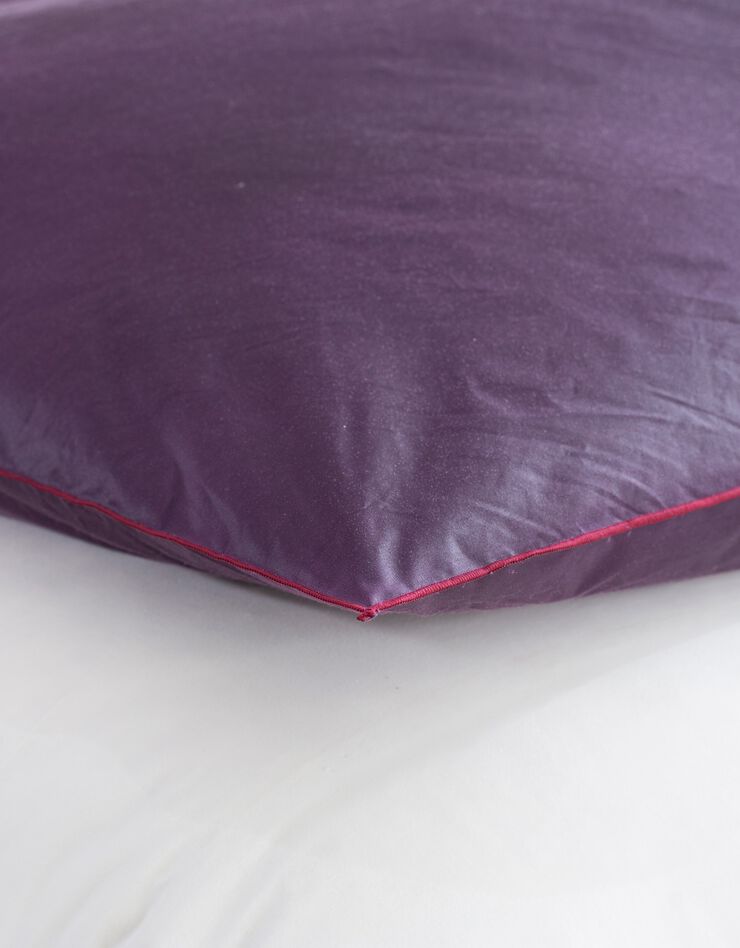 Édredon naturel duvet et plumettes qualité prestige (aubergine)