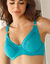 Soutien-gorge coton forme emboîtante avec armatures - lot de 2 (émeraude + marine)