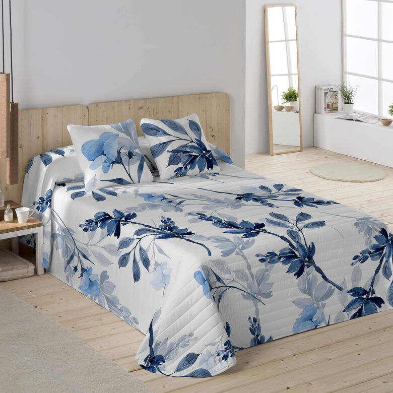 Couvre lit matelassé jacquard Gillen gris Reig Marti