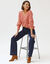 Jean coupe large taille haute, grande stature (brut)