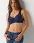 Soutien-gorge coton broderie anglaise - avec armatures (marine)