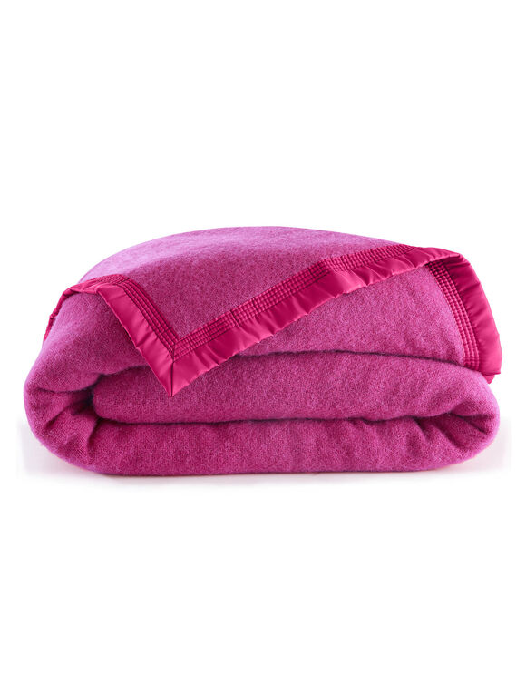 Couverture laine 1er prix 350 g/m² (rose cyclamen)