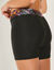 Short de bain long Sagua (noir / rose)