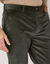Pantalon chino velours fines c&ocirc;tes  (vert gris&eacute;)