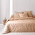 Linge de lit Jade - coton 57 fils/cm&sup2; (praline)