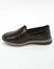 Mocassins compens&eacute; grande largeur (noir)