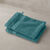 Collection serviettes de bain unies - gamme premium 640g/m&sup2; (bleu gris&eacute;)