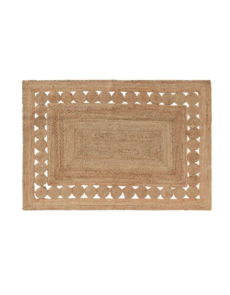 Tapis jute ajouré - rectangulaire (jute)