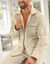 Pyjama imprim&eacute; popeline polycoton  (beige)