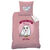 Parure de lit Hedwige Harry Potter® - coton (rose / blanc)