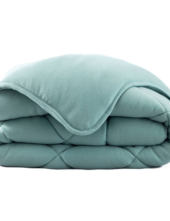 Couette polaire 350 g/m&sup2; (vert d'eau)