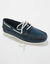 Chaussures bateau en cuir (marine)