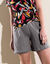 Short effet jupette - lot de 2 (gris / noir)