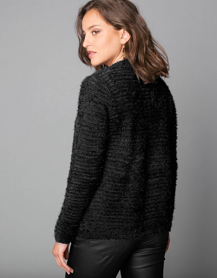 Cardigan maille douceur (noir) Cardigan maille douceur (noir)