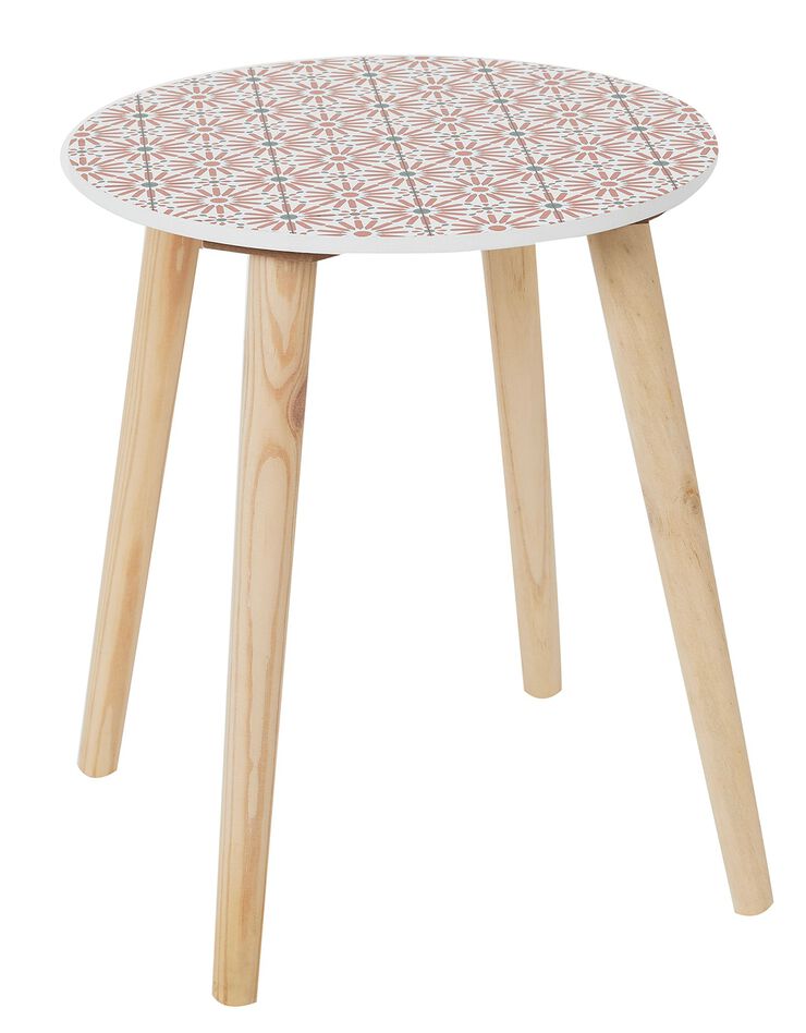 Tables gigognes motifs mosaïque - lot de 2 (multicolore)