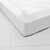 Drap-housse uni jersey bonnet 40 cm (blanc)