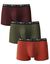 Boxer - lot de 3  (rouge + vert + orange)