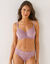 Slip dentelle unie Arum (lavande)