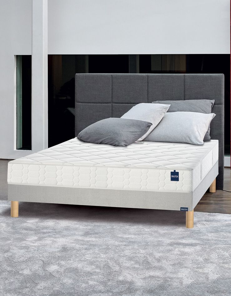 Matelas mousse Bultex 21 cm gamme luxe ferme (blanc)