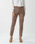 Pantalon imprimé cachemire (taupe)