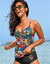 Tankini imprimé Mores - coques moulées (multicolore)