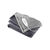 Couverture chauffante bicolore  (gris clair / anthracite)