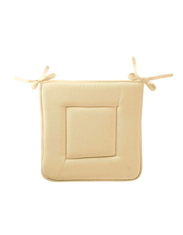 Galette de chaise carrée (écru)