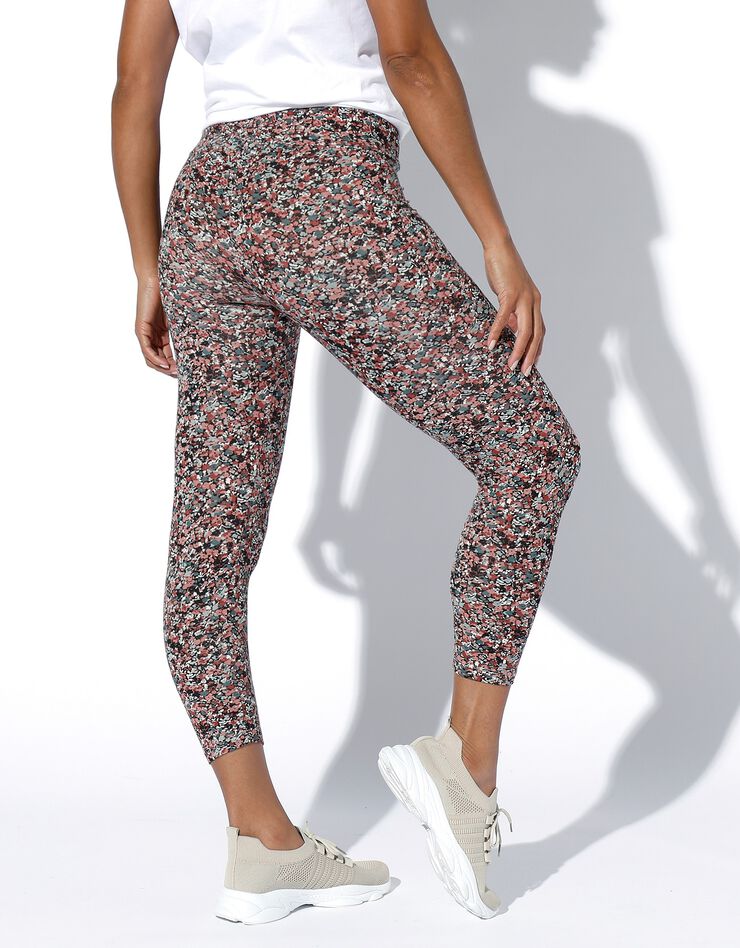 Legging 3/4 imprimé (bronze / bois de rose) Legging 3/4 imprimé (bronze / bois de rose)
