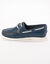 Chaussures bateau en cuir (marine)