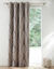 Rideau occultant imprimé serpentins (taupe)