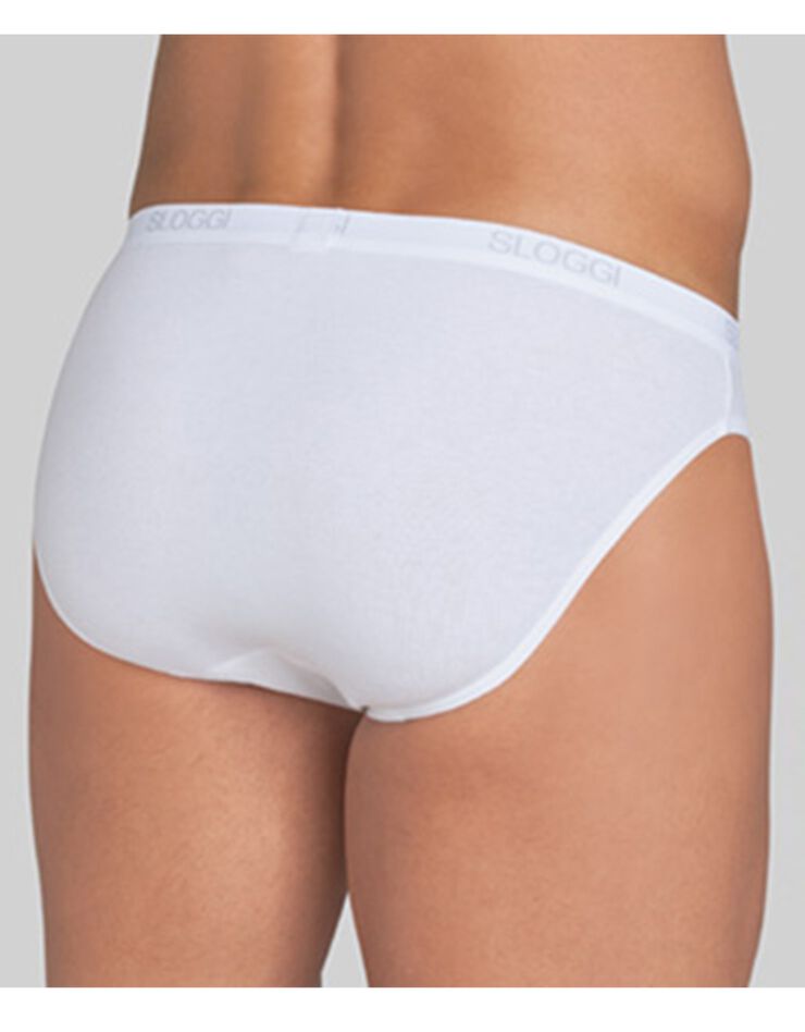 Slip fermé forme mini (blanc) Slip fermé forme mini (blanc)