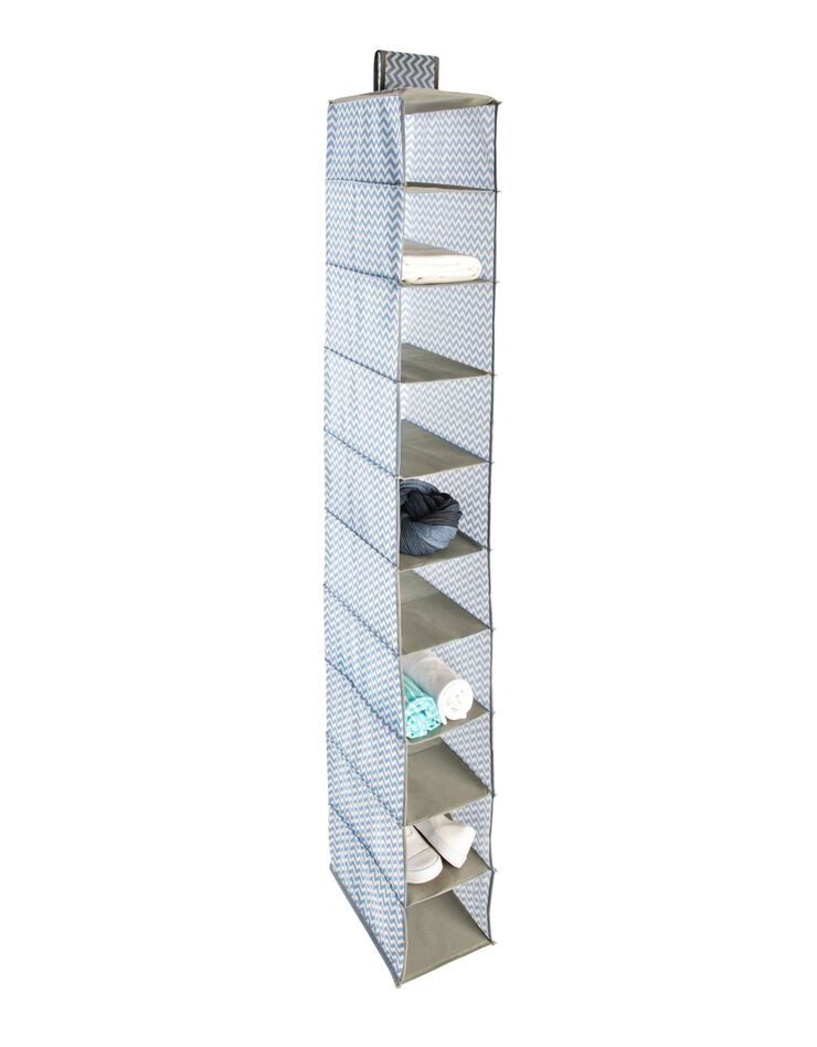 Etagère souple suspendue 10 compartiments (gris) Etagère souple suspendue 10 compartiments (gris)