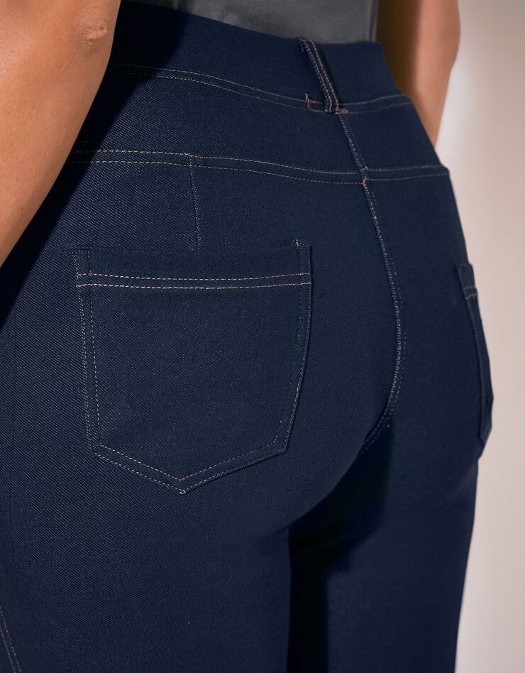 Jegging court maille effet denim (stone) Jegging court maille effet denim (stone)