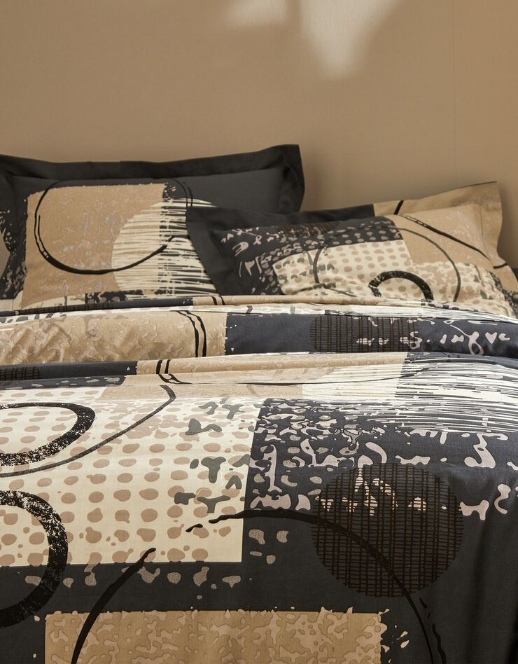 Linge de lit Diane - coton (carbone)