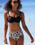 Haut de maillot de bain avec armatures Solaro - forme bandeau (noir)