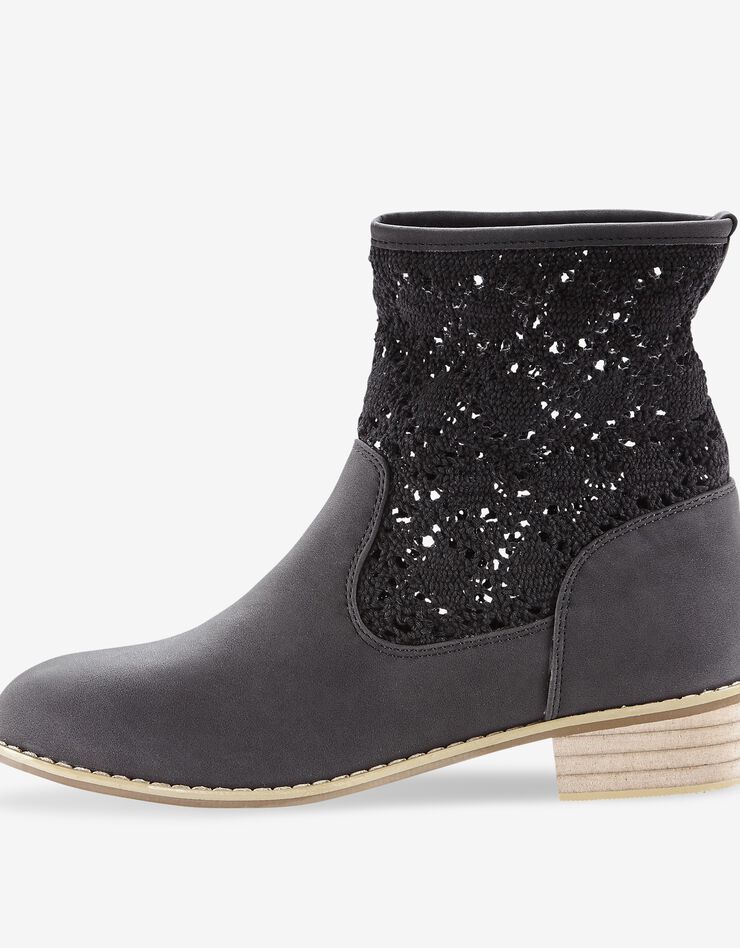 Boots macramé (noir) Boots macramé (noir)