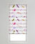 Store jour/nuit motif plumes (violet)