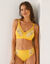 Culotte microfibre tulle brodé Caminata (jaune)
