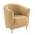 Housse extensible motif jacquard "chevrons" spéciale fauteuil cabriolet  (beige)