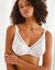 Soutien-gorge emboîtant dentelle et tulle « Muse » - avec armatures (blanc)