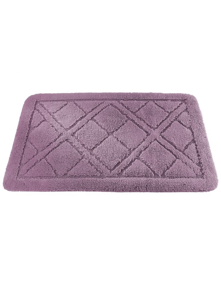 Tapis de bain losanges (parme) Tapis de bain losanges (parme)
